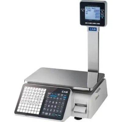 CAS CL3000 P 30 KG Ethernet Boyunlu Barkodlu Terazi